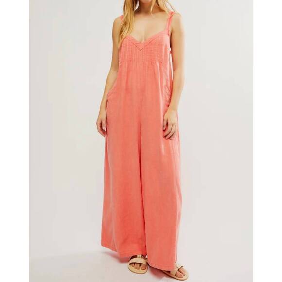 NEW FREE PEOPLE drifting dreams one-piece jumpsuit in...